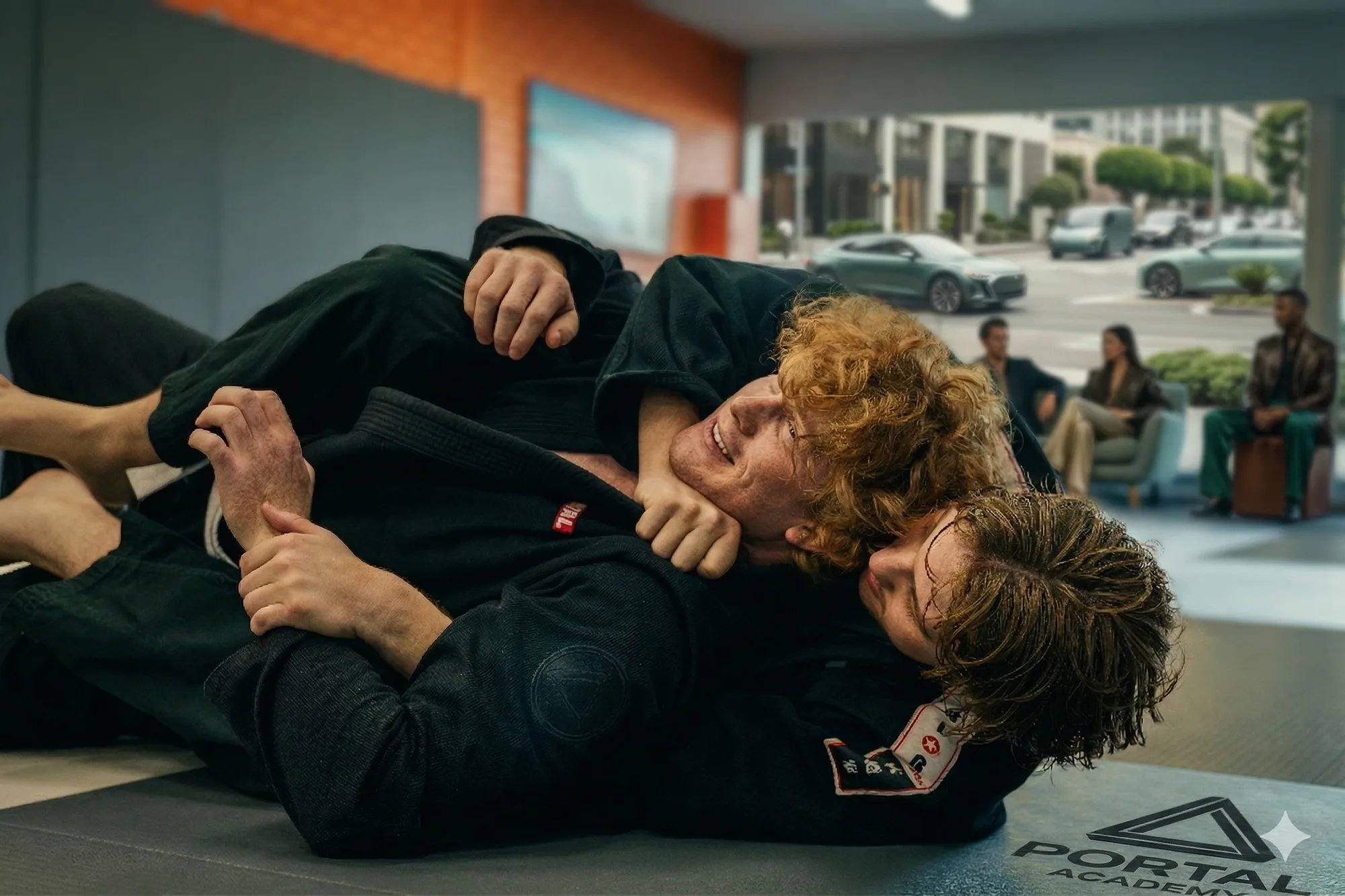 Training by the ocean